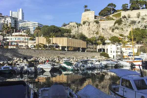 Monte CARLO, Monako - 26 Ocak 2024: Monte Carlo, Monako 'nun Muhteşem Panoraması