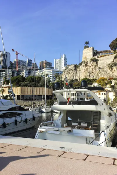 Monte CARLO, Monako - 26 Ocak 2024: Monte Carlo, Monako 'nun Muhteşem Panoraması
