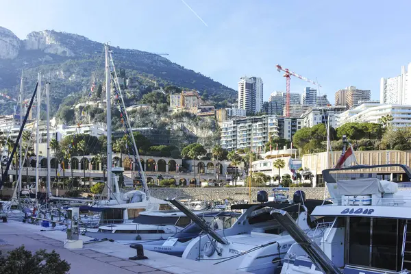 Monte CARLO, Monako - 26 Ocak 2024: Monte Carlo, Monako 'nun Muhteşem Panoraması