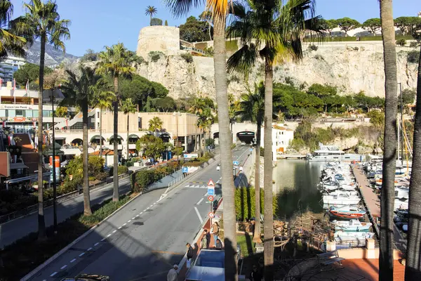 Monte CARLO, Monako - 26 Ocak 2024: Monte Carlo, Monako 'nun Muhteşem Panoraması