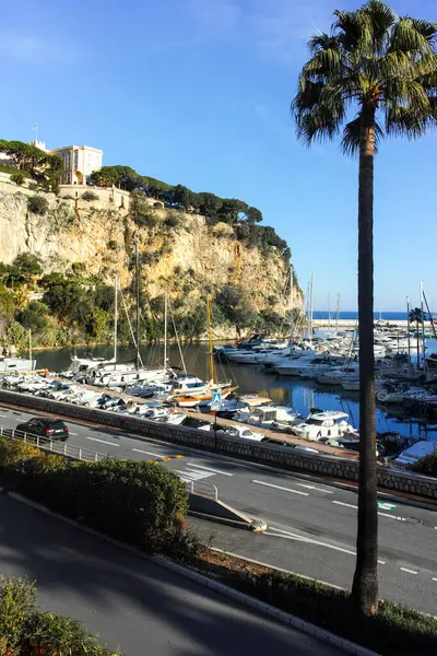 Monte CARLO, Monako - 26 Ocak 2024: Monte Carlo, Monako 'nun Muhteşem Panoraması