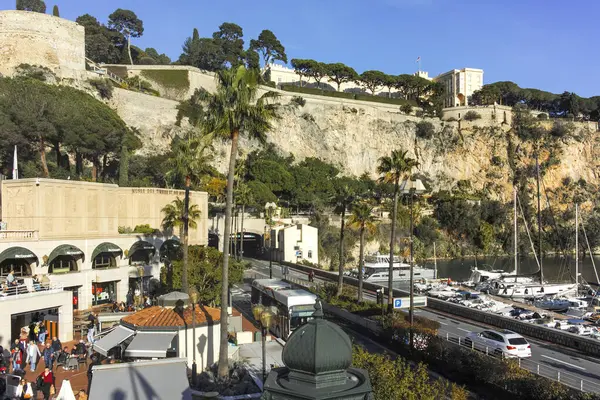 Monte CARLO, Monako - 26 Ocak 2024: Monte Carlo, Monako 'nun Muhteşem Panoraması
