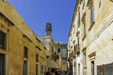 LECCE, İtalya - 12 Mayıs 2024: İtalya 'nın Apulia Bölgesi' ndeki Eski Lecce kasabasının muhteşem manzarası