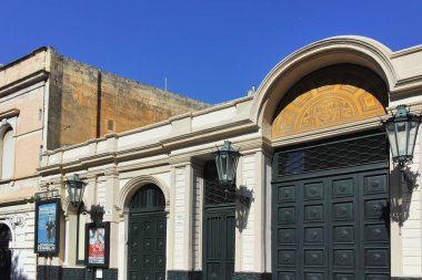 LECCE, İtalya - 12 Mayıs 2024: İtalya 'nın Apulia Bölgesi' ndeki Eski Lecce kasabasının muhteşem manzarası