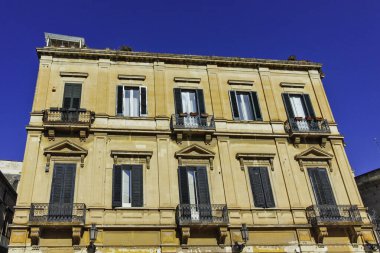 LECCE, İtalya - 12 Mayıs 2024: İtalya 'nın Apulia Bölgesi' ndeki Eski Lecce kasabasının muhteşem manzarası