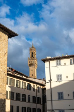 Floransa, Toskana Bölgesi, İtalya 'nın Eski Şehir Panoraması
