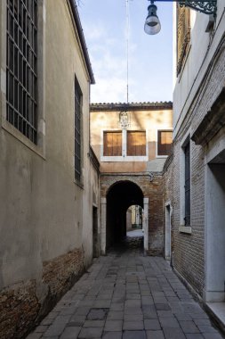 Venedik, Veneto Bölgesi, İtalya 'nın Eski Şehir Panoraması