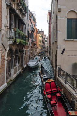 Venedik, Veneto Bölgesi, İtalya 'nın Eski Şehir Panoraması