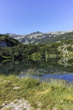 Bulgaristan 'ın Banderitsa Bölgesi yakınlarındaki Pirin Dağı' nın Şaşırtıcı Manzarası