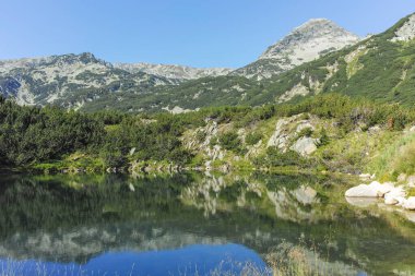 Bulgaristan 'ın Banderitsa Bölgesi yakınlarındaki Pirin Dağı' nın Şaşırtıcı Manzarası