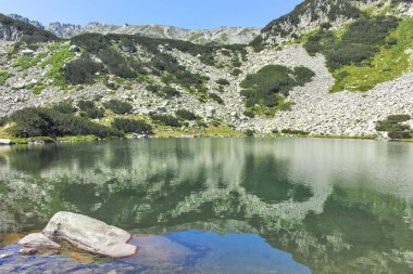 Bulgaristan 'ın Banderitsa Bölgesi yakınlarındaki Pirin Dağı' nın Şaşırtıcı Manzarası