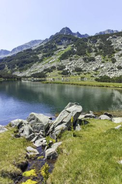 Bulgaristan 'ın Banderitsa Bölgesi yakınlarındaki Pirin Dağı' nın Şaşırtıcı Manzarası