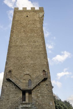 Floransa, Toskana Bölgesi, İtalya 'nın Eski Şehir Panoraması