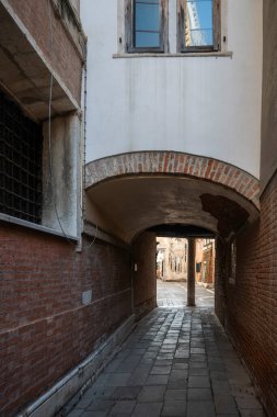 Venedik, Veneto Bölgesi, İtalya 'nın Eski Şehir Panoraması