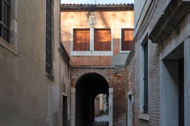 Venedik, Veneto Bölgesi, İtalya 'nın Eski Şehir Panoraması