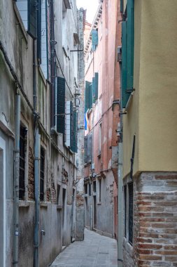 Venedik, Veneto Bölgesi, İtalya 'nın Eski Şehir Panoraması
