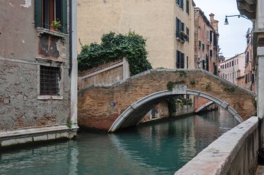 Venedik, Veneto Bölgesi, İtalya 'nın Eski Şehir Panoraması