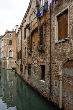 Venedik, Veneto Bölgesi, İtalya 'nın Eski Şehir Panoraması