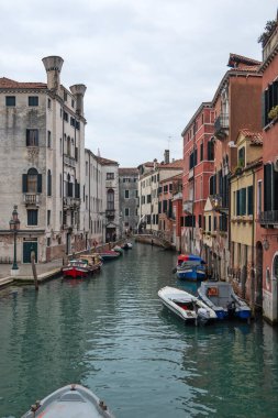 Venedik, Veneto Bölgesi, İtalya 'nın Eski Şehir Panoraması