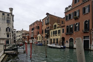 Venedik, Veneto Bölgesi, İtalya 'nın Eski Şehir Panoraması