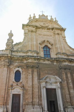 İtalya 'nın Apulia Bölgesi, Monopoli şehrinin muhteşem manzarası