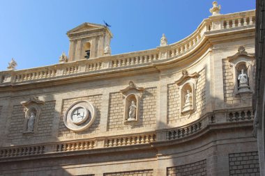 İtalya 'nın Apulia Bölgesi, Monopoli şehrinin muhteşem manzarası