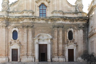 İtalya 'nın Apulia Bölgesi, Monopoli şehrinin muhteşem manzarası