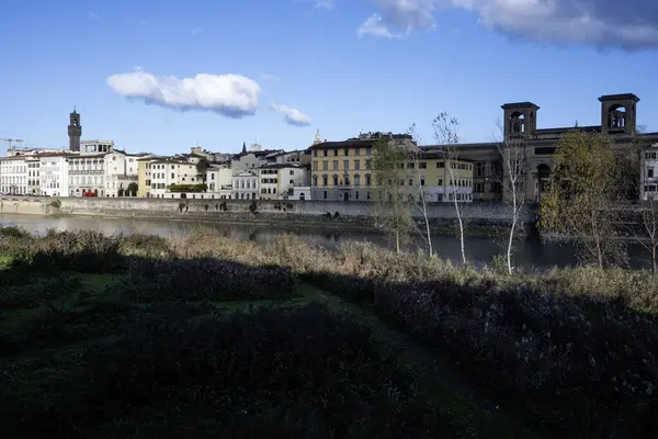 Floransa, Toskana Bölgesi, İtalya 'nın Eski Şehir Panoraması