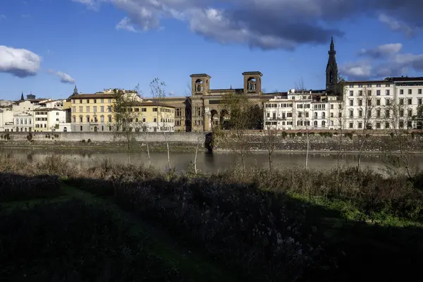 Floransa, Toskana Bölgesi, İtalya 'nın Eski Şehir Panoraması