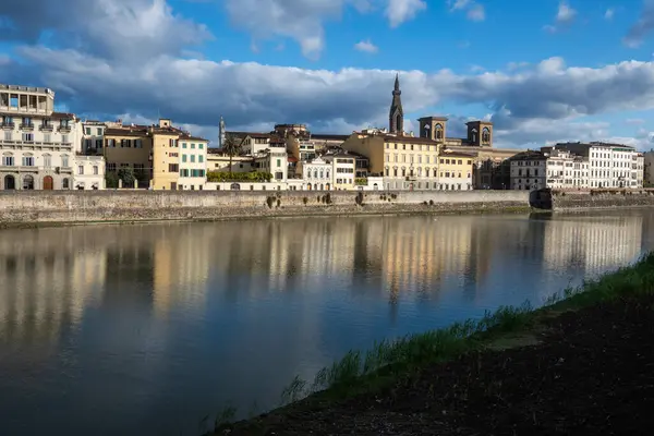 Floransa, Toskana Bölgesi, İtalya 'nın Eski Şehir Panoraması
