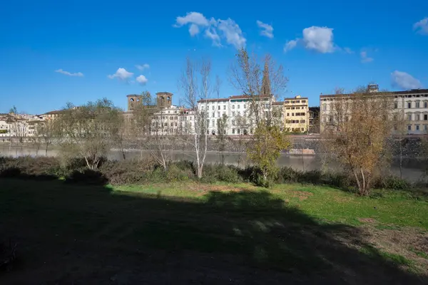 Floransa, Toskana Bölgesi, İtalya 'nın Eski Şehir Panoraması