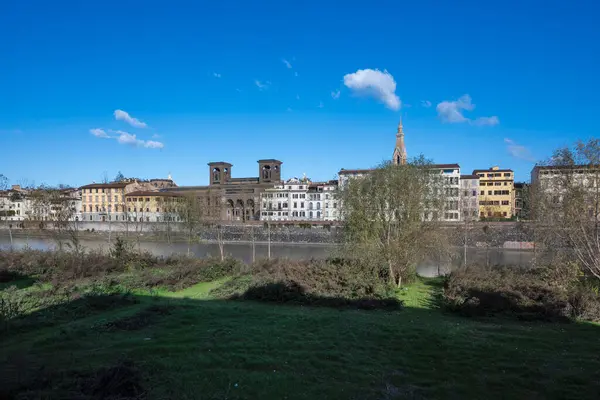 Floransa, Toskana Bölgesi, İtalya 'nın Eski Şehir Panoraması