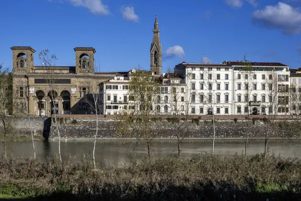 Floransa, Toskana Bölgesi, İtalya 'nın Eski Şehir Panoraması