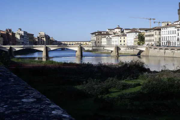 Floransa, Toskana Bölgesi, İtalya 'nın Eski Şehir Panoraması