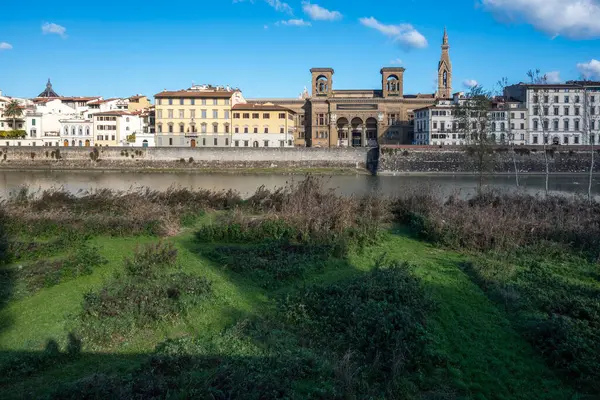 Floransa, Toskana Bölgesi, İtalya 'nın Eski Şehir Panoraması