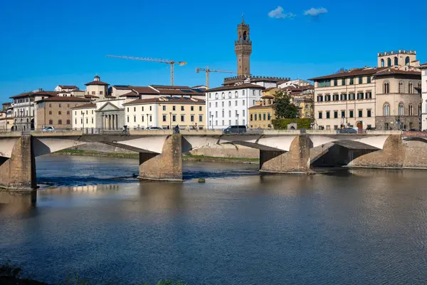 Floransa, Toskana Bölgesi, İtalya 'nın Eski Şehir Panoraması