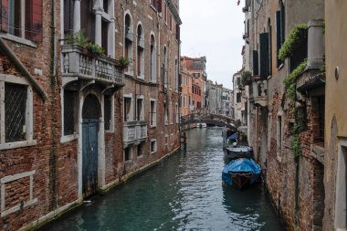 Venedik, Veneto Bölgesi, İtalya 'nın Eski Şehir Panoraması