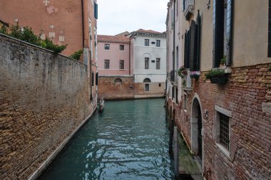 Venedik, Veneto Bölgesi, İtalya 'nın Eski Şehir Panoraması