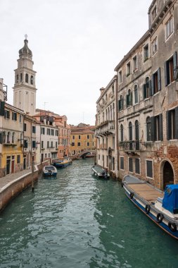 Venedik, Veneto Bölgesi, İtalya 'nın Eski Şehir Panoraması