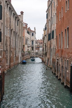 Venedik, Veneto Bölgesi, İtalya 'nın Eski Şehir Panoraması