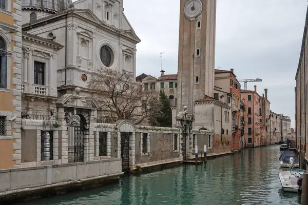Venedik, Veneto Bölgesi, İtalya 'nın Eski Şehir Panoraması