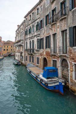 Venedik, Veneto Bölgesi, İtalya 'nın Eski Şehir Panoraması