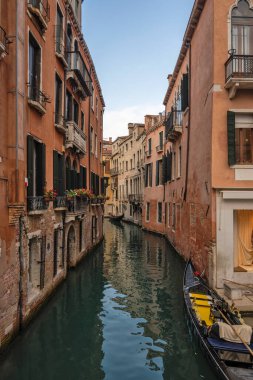 Venedik, Veneto Bölgesi, İtalya 'nın Eski Şehir Panoraması