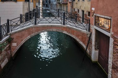 Venedik, Veneto Bölgesi, İtalya 'nın Eski Şehir Panoraması