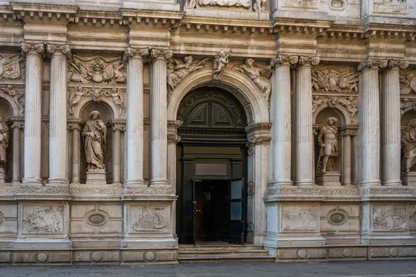 Venedik, Veneto Bölgesi, İtalya 'nın Eski Şehir Panoraması