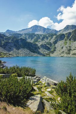 Bulgaristan 'ın Banderitsa Bölgesi yakınlarındaki Pirin Dağı' nın Şaşırtıcı Manzarası
