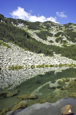 Bulgaristan 'ın Banderitsa Bölgesi yakınlarındaki Pirin Dağı' nın Şaşırtıcı Manzarası