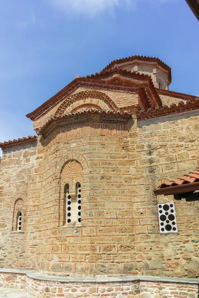 Meteora Manastırları, Teselya, Yunanistan 'ın Bahar Panoramik Manastırı