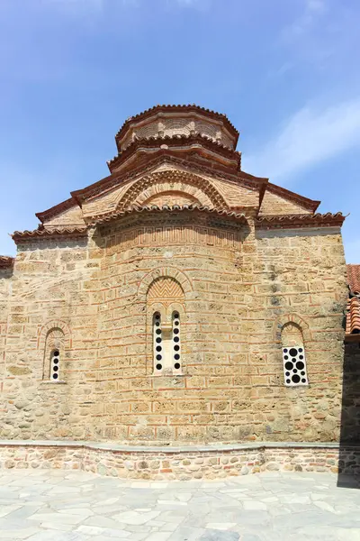 Meteora Manastırları, Teselya, Yunanistan 'ın Bahar Panoramik Manastırı