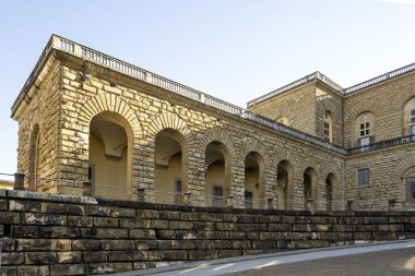 Floransa, Toskana Bölgesi, İtalya 'nın Eski Şehir Panoraması